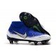 Nike Phantom Vision Elite DF Anti-Clog SG-PRO Blu Bianco Plata