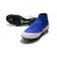 Nike Phantom Vision Elite DF Anti-Clog SG-PRO Blu Bianco Plata