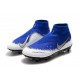 Nike Phantom Vision Elite DF Anti-Clog SG-PRO Blu Bianco Plata