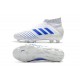 Nuovo Scarpe 2019 adidas Predator 19+ FG - Virtuso Bianco Blu