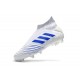 Nuovo Scarpe 2019 adidas Predator 19+ FG - Virtuso Bianco Blu