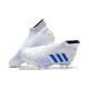 Nuovo Scarpe 2019 adidas Predator 19+ FG - Virtuso Bianco Blu