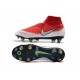 Nike Phantom Vision Elite DF Anti-Clog SG-PRO Rosso Bianco Argento