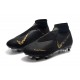 Nike Phantom Vision Elite DF Anti-Clog SG-PRO Black Lux