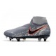 Nike Phantom Vision Elite DF Anti-Clog SG-PRO Grigio Argento