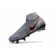 Nike Phantom Vision Elite DF Anti-Clog SG-PRO Grigio Argento