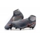Nike Phantom Vision Elite DF Anti-Clog SG-PRO Grigio Argento