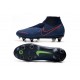 Nike Phantom Vision Elite DF Anti-Clog SG-PRO Blu Rosso