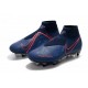 Nike Phantom Vision Elite DF Anti-Clog SG-PRO Blu Rosso