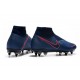 Nike Phantom Vision Elite DF Anti-Clog SG-PRO Blu Rosso