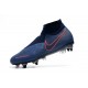Nike Phantom Vision Elite DF Anti-Clog SG-PRO Blu Rosso