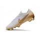 Nike Mercurial Vapor 12 Elite FG ACC Scarpe Uomo Bianco Oro