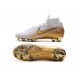 Scarpe 2019 Nike Mercurial Superfly 360 Elite FG - Bianco Oro