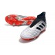 Nuovo Scarpe 2019 adidas Predator 19+ FG - Argento Nero