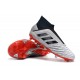 Nuovo Scarpe 2019 adidas Predator 19+ FG - Argento Nero