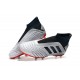 Nuovo Scarpe 2019 adidas Predator 19+ FG - Argento Nero