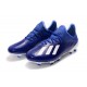 Scarpe Nuovo adidas X 19.1 FG Blu Bianco
