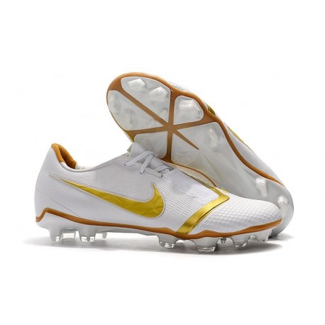 Nike Scarpe Calcio Phantom Venom Elite FG Bianco Oro