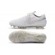 Scarpa Nuovo Nike Tiempo Legend VIII Elite FG Bianco Cromo Platino