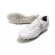 Scarpa Nuovo Nike Tiempo Legend VIII Elite FG Bianco Cromo Platino