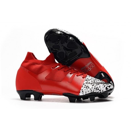 Scarpe da Calcio Nike Mercurial GS360 FG Rosso Bianco