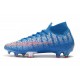 Scarpe Nike Mercurial Superfly VII Elite FG Blu Rosso