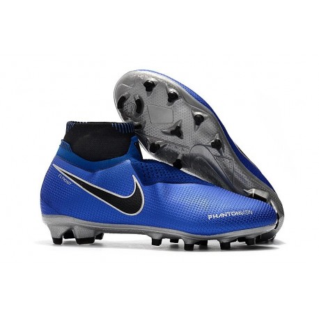 Scarpe Nike Phantom Vision Elite Dynamic Fit FG - Blu Argento