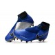 Scarpe Nike Phantom Vision Elite Dynamic Fit FG - Blu Argento
