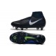 Nike Phantom Vision Elite DF Anti-Clog SG-PRO Nero Blu Argento