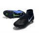 Nike Phantom Vision Elite DF Anti-Clog SG-PRO Nero Blu Argento
