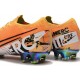 Scarpe calcio Nike Mercurial Vapor 13 Elite FG Arancio Bianco