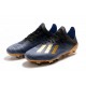 Scarpe Nuovo adidas X 19.1 FG Nero Oro Blu