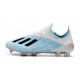 Scarpe Nuovo adidas X 19.1 FG Bianco Blu Nero