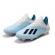 Scarpe Nuovo adidas X 19.1 FG Bianco Blu Nero
