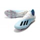 Scarpe Nuovo adidas X 19.1 FG Bianco Blu Nero