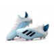 Scarpe Nuovo adidas X 19.1 FG Bianco Blu Nero
