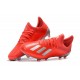 Scarpe Nuovo adidas X 19.1 FG Rosso Argento