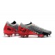 Scarpe calcio Nike Mercurial Vapor 13 Elite FG NJR Cromo Nero Rosso Orbita Platino