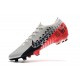 Scarpe calcio Nike Mercurial Vapor 13 Elite FG NJR Cromo Nero Rosso Orbita Platino