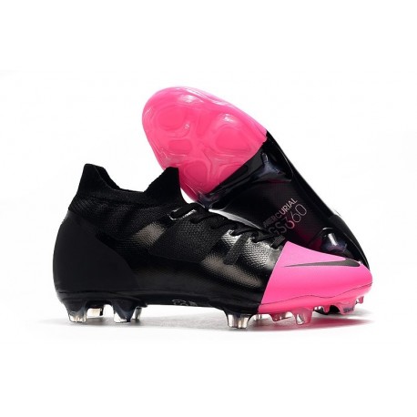 Scarpe da Calcio Nike Mercurial GS360 FG Nero Rosa