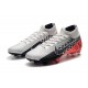 Scarpe Nike Mercurial Superfly VII Elite FG NJR Cromo Nero Rosso Orbita Platino
