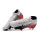 Scarpe Nike Mercurial Superfly VII Elite FG NJR Cromo Nero Rosso Orbita Platino
