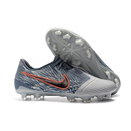 Nike Scarpe Calcio Phantom Venom Elite FG Grigio Lupo Nero Blu Armory