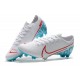 Scarpe calcio Nike Mercurial Vapor 13 Elite FG Bianco Blu