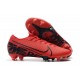 Scarpe calcio Nike Mercurial Vapor 13 Elite FG Rosso Nero