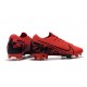 Scarpe calcio Nike Mercurial Vapor 13 Elite FG Rosso Nero