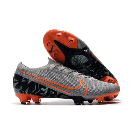 Scarpe calcio Nike Mercurial Vapor 13 Elite FG Grigio Arancio