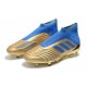 Scarpe adidas Predator 19+ FG Uomo Oro Blu