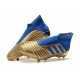 Scarpe adidas Predator 19+ FG Uomo Oro Blu