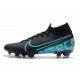Scarpe Nike Mercurial Superfly VII Elite FG Nero Blu